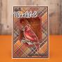 Preview: Crafters Companion - Stempelset & Stanzschablone "Northern Cardinal" Stamp & Dies