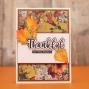 Preview: Crafters Companion - Stempelset & Stanzschablone "Thankful" Stamp & Dies