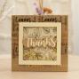 Preview: Crafters Companion "Pumpkin Spice Season" Luxury Foiled Acetate 8x8 Inch - 12 Bogen 