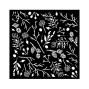 Preview: Stamperia - Schablone 18x18cm "Branches and Pinecones" Stencil  