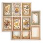 Preview: Stamperia - Designpapier "Golden Harmony" Paper Pack 8x8 Inch - 10 Bogen