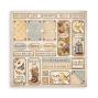 Preview: Stamperia - Designpapier "Golden Harmony" Maxi Paper Pack 8x8 Inch - 22 Bogen