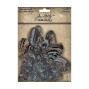 Preview: Tim Holtz - Idea Ology - Stanzteile "Halloween Moths" Die Cuts