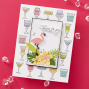 Preview: Spellbinders - Buchdrucktechnik "Cheers Sentiments" BetterPress Plate & Dies