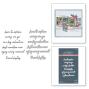 Preview: Spellbinders - Buchdrucktechnik "Wander Sentiments" BetterPress Plate & Dies