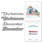 Preview: Spellbinders - Stanzschablone "Christmas & December" Dies