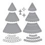 Preview: Spellbinders - Stanzschablone "Stitched Holiday Tree" Dies