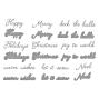 Preview: Spellbinders - Stanzschablone "Handwritten Holiday Sentiments" Dies