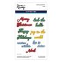 Preview: Spellbinders - Stanzschablone "Handwritten Holiday Sentiments" Dies