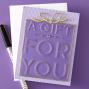 Preview: Spellbinders - Prägefolder "Beveled A Gift For You" Embossingfolder