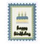 Preview: Spellbinders - Stanzschablone "Pinking Birthday Rectangles" Dies