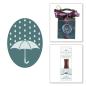 Preview: Spellbinders - Wachssiegel Stempel "Falling Raindrops" Wax Seal Stamp