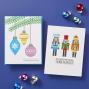 Preview: Spellbinders - Buchdrucktechnik "Nutcracker Trio" BetterPress Plate & Dies