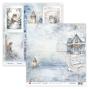 Preview: Craft & You Design - Designpapier "Paint Over The Winter" Paper Pad 12x12 Inch - 12 Bogen