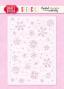 Preview: Craft & You Design - Schablone 10,5x14,2cm "Snowflakes" Stencil