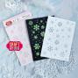 Preview: Craft & You Design - Schablone 10,5x14,2cm "Snowflakes" Stencil