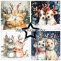 Preview: Paper Favourites - Designpapier "Christmas Cats & Dogs" Paper Pack 6x6 Inch - 24 Bogen