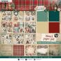 Preview: Studio Light - Designpapier "Festive Nostalgia" Paper Pack 8x8 Inch - 16 Bogen