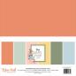 Preview: Echo Park - Cardstock "Our Happy Place" Coordinating Solids Paper 12x12 Inch - 6 Bogen 