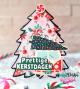 Preview: Carlijn Design - Stanzschablone "Kerstboom + kerstwens" Dies 