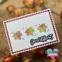 Preview: Carlijn Design - Stempelset "Herfstgroetjes" Clear Stamp 