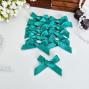 Preview: Dress My Craft - Satin Schleifen "Rama Green" Satin Ribbon Bows