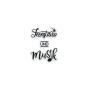 Preview: Tonic Studios - Stempelset "Feenstaub Und Musik" Clear Stamps