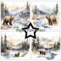 Preview: Paper Favourites - Designpapier "Winter Scene" Paper Pack 6x6 Inch - 24 Bogen