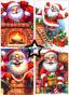 Preview: Paper Favourites - Designpapier "Funny Santa" Paper Pack A5 - 24 Bogen