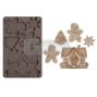 Preview: Re-Design with Prima - Gießform "Festive Gingerbread Treats" Mould 5x8 Inch