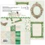 Preview: LemonCraft - Designpapier "Greenery Basic" Paper Pad 6x8 Inch - 12 Bogen