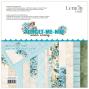 Preview: LemonCraft - Designpapier "Dear Diary Forget-Me-Not" Paper Pad 12x12 Inch - 6 Bogen