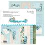 Preview: LemonCraft - Designpapier "Dear Diary Forget-Me-Not" Paper Pad 12x12 Inch - 6 Bogen