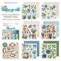 Preview: LemonCraft - Designpapier "Dear Diary Forget-Me-Not" Elements & Basics Paper Pad 8x8 Inch - 18 Bogen