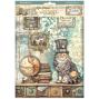 Preview: Stamperia - Decopatch Papier "Selection" Decoupage A4 - 6 Bogen  