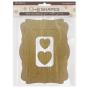 Preview: Stamperia - Holzteile "Alterego Frames and Hearts" MDF Crafty Shapes Blanks