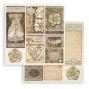 Preview: Stamperia - Designpapier "Old Lace" Paper Pack 8x8 Inch - 10 Bogen