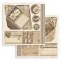 Preview: Stamperia - Designpapier "Old Lace" Paper Pack 8x8 Inch - 10 Bogen