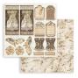 Preview: Stamperia - Designpapier "Old Lace" Paper Pack 8x8 Inch - 10 Bogen