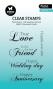 Preview: Studio Light - Stempelset "True Love" Clear Stamps