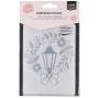 Preview: Vaessen Creative - Prägefolder "Lamp And Wreath" Embossingfolder