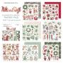 Preview: LemonCraft - Designpapier "Christmas Magic" Elements & Basic Paper Pad 8x8 Inch - 18 Bogen