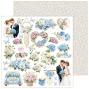 Preview: LemonCraft - Designpapier "Dear Diary Hydrangea" Paper Pad 12x12 Inch - 6 Bogen