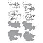 Preview: Spellbinders - Buchdrucktechnik "Sparkle On Sentiments" BetterPress Plate & Dies