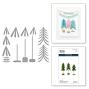 Preview: Spellbinders - Stanzschablone "Whimsical Bottle Brush Trees" Dies