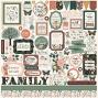 Preview: Echo Park - Designpapier "Family" Collection Kit 12x12 Inch - 12 Bogen