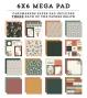 Preview: Echo Park - Designpapier "Family" Cardmakers Mega Pad 6x6 Inch - 48 Bogen