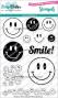 Preview: Carlijn Design - Stempelset "Retro Smileys " Clear Stamps