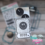 Preview: Carlijn Design - Stempelset "Retro Smileys " Clear Stamps