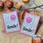 Preview: Carlijn Design - Stempelset "Retro Smileys " Clear Stamps